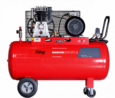 Компрессор FUBAG B6800B/270 CT7.5 270л 850л/мин 10бар 5.5кВт 380В 175кг