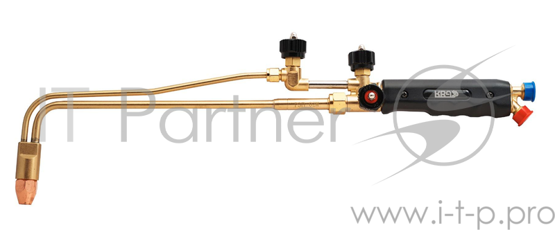 Резак пропановый KRASS Р3П-02М вентильный, длина: 485 мм, рез металла: 0-300 мм