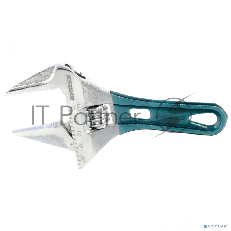 Ключ разводной GROSS 15566 (0 - 20 мм) 160мм