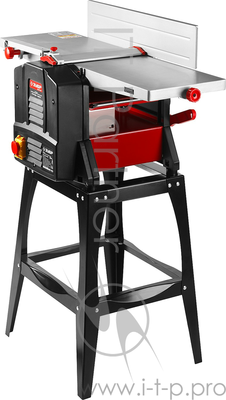 Станок ЗУБР СРФ-254-1600С рейсмусно-фуговальный ширина строгания 254мм толщина заготовки до 120мм