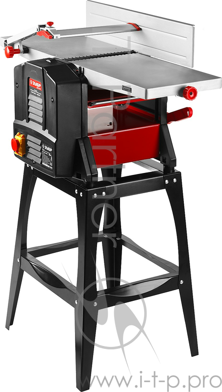 Станок ЗУБР СРФ-254-1600С рейсмусно-фуговальный ширина строгания 254мм толщина заготовки до 120мм