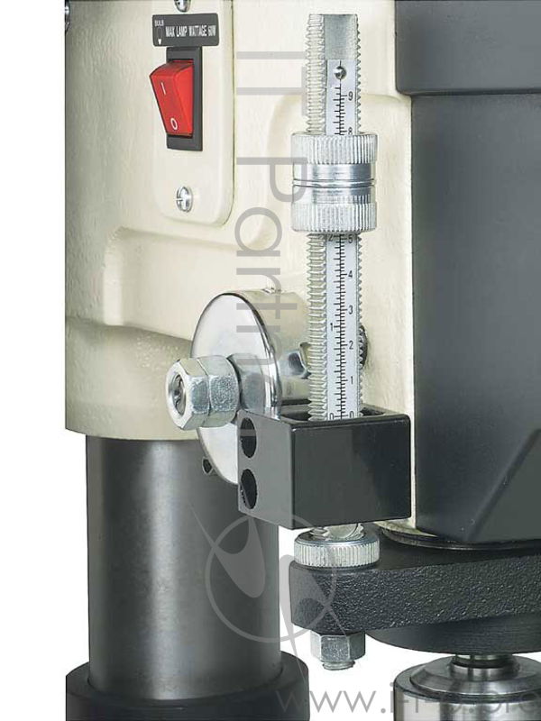 Станок сверлильный JET JDP-17FM 1000Вт 160-3330об/мин 25мм БЗП ход 85мм + тиски