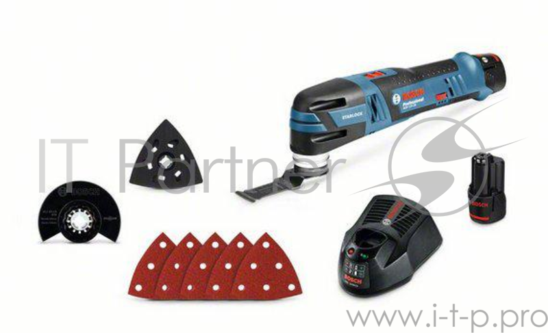 Инструмент многофункциональный BOSCH GOP 12V-28 (0.601.8B5.020) 12В 5000-20000об/мин