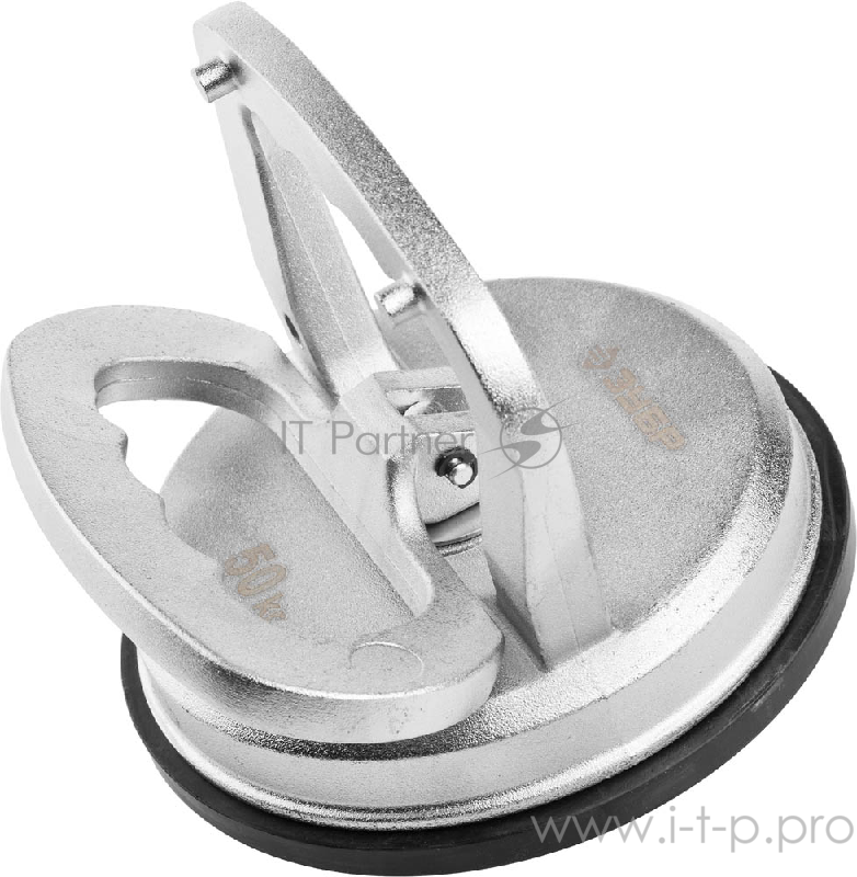 Стеклодомкрат ЗУБР ПРОФИ 33723-1 алюминиевый, профессиональный, одинарный, 50кг