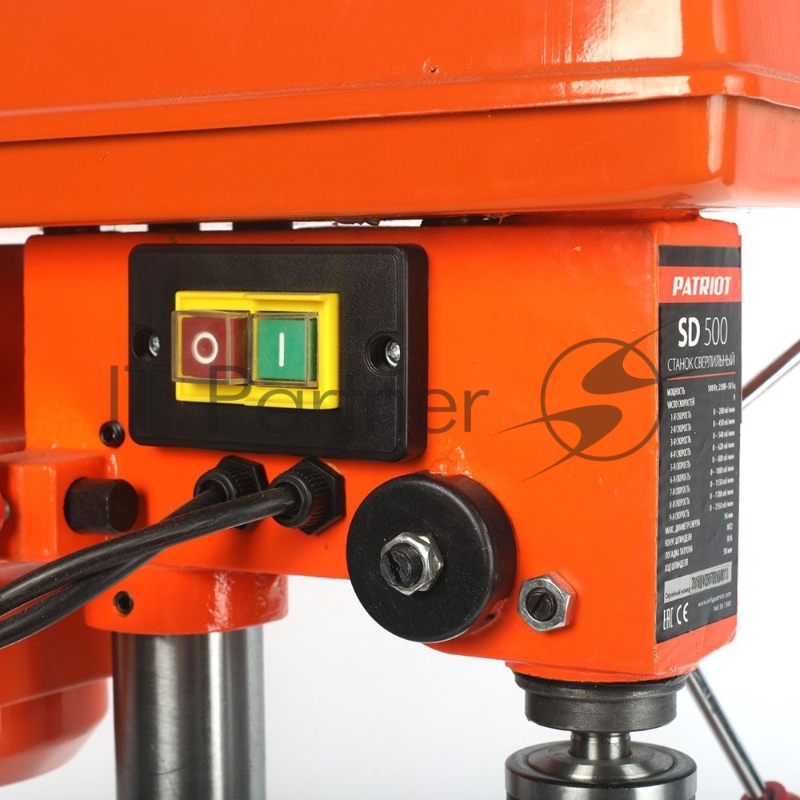 Станок сверлильный PATRIOT SD 500, Мощность, Вт: 500. Тиски в комплекте., шт