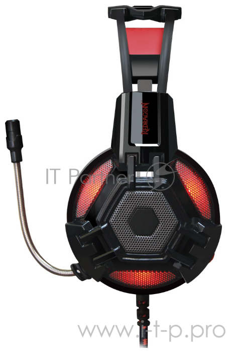 Наушники Defender Lester красный + черный, кабель 2,2 м Redragon 64205