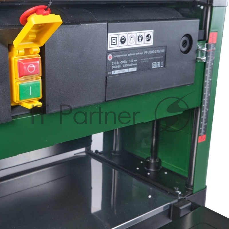 Станок рейсмусовый КАЛИБР РР-2000/330/210 2000 Вт 8000 об/мин Толщина заготовки 6-210 мм