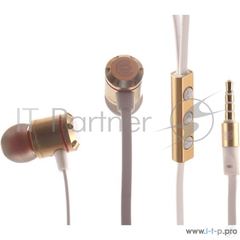 Наушники Continent Continent HCW-7301 (LX N7) золотой {20-20000, 110 ± 3Дб, 16Ом}