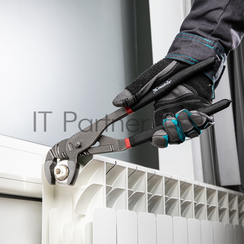 Клещи MATRIX 15709 300мм переставные обливные рукоятки