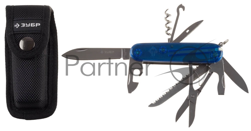 Нож ЗУБР 47785 эксперт складной многофункциональный пластиковая рукоятка 12 в 1