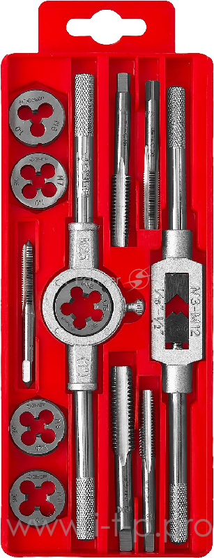 Набор инструментов ЗУБР 28121-H12 набор мастер с металлореж. инстр. в пластиковом боксе 12пред.