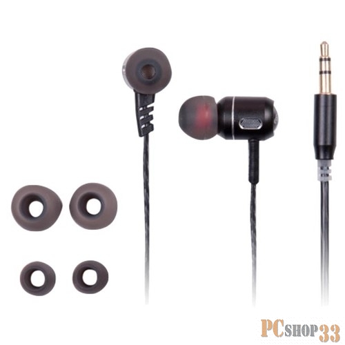 Наушники RITMIX RH-140 Black наушники, вкладыши {105 дБ, разъем mini jack 3.5mm}