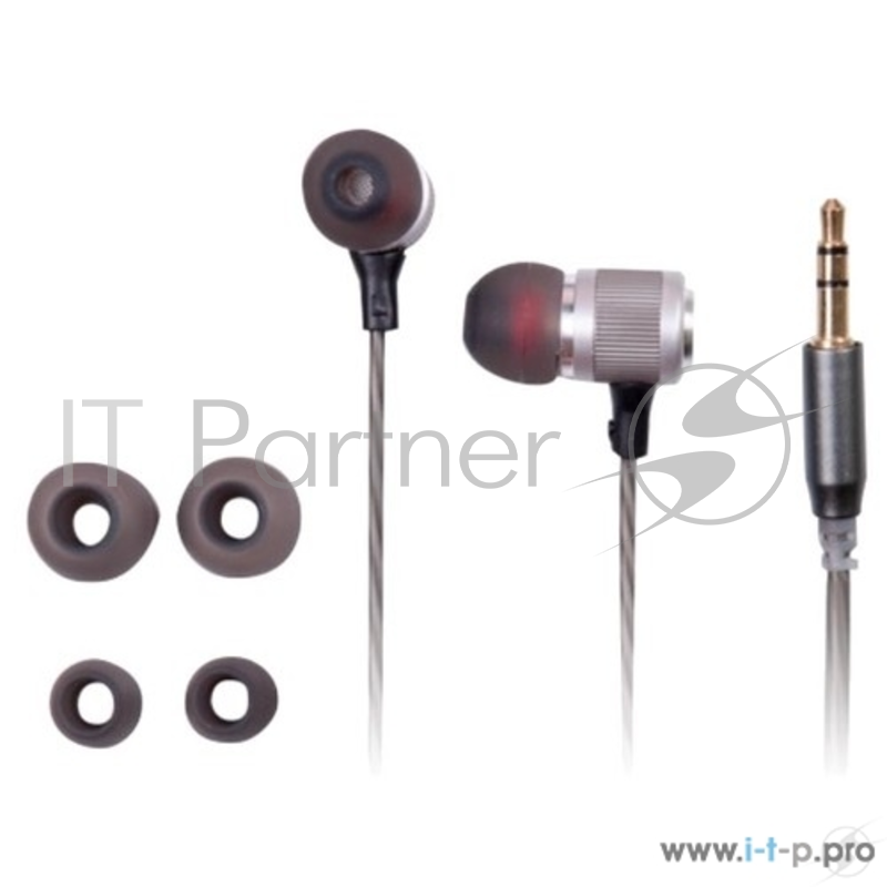 Наушники RITMIX RH-135 Space grey наушники, вкладыши {92 дБ, разъем mini jack 3.5mm}