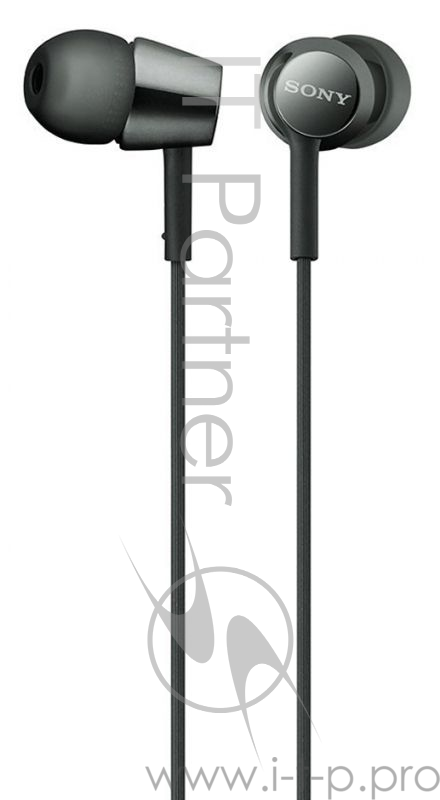 наушники Sony MDREX155B черный вкладыши