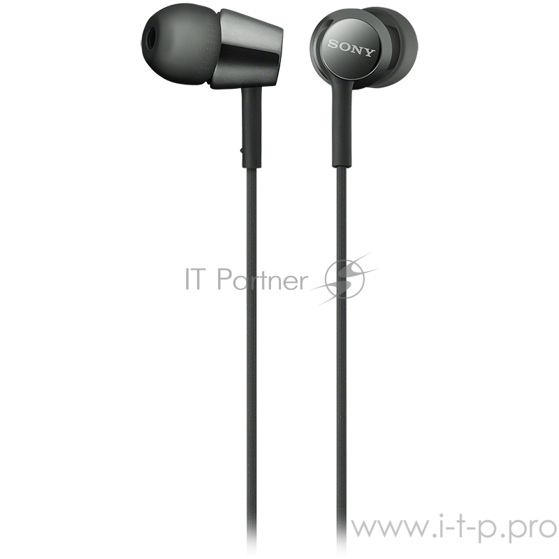 наушники Sony MDREX155B черный вкладыши