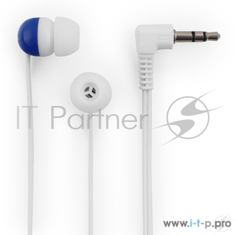 Наушники, микрофоны Гарнизон Наушники вставки Гарнизон GE-100B, синий