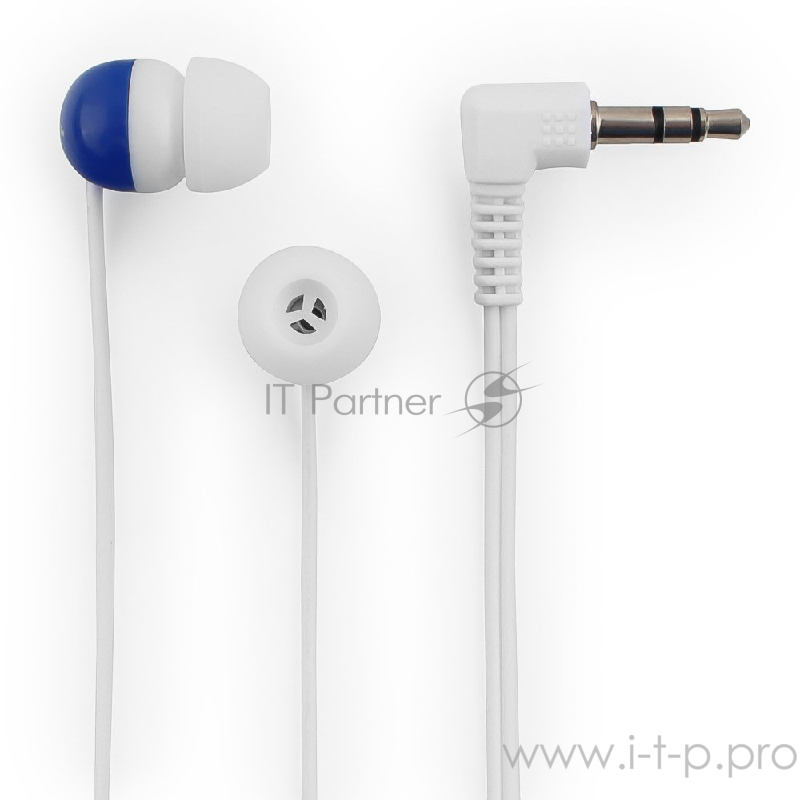 Наушники, микрофоны Гарнизон Наушники вставки Гарнизон GE-100B, синий