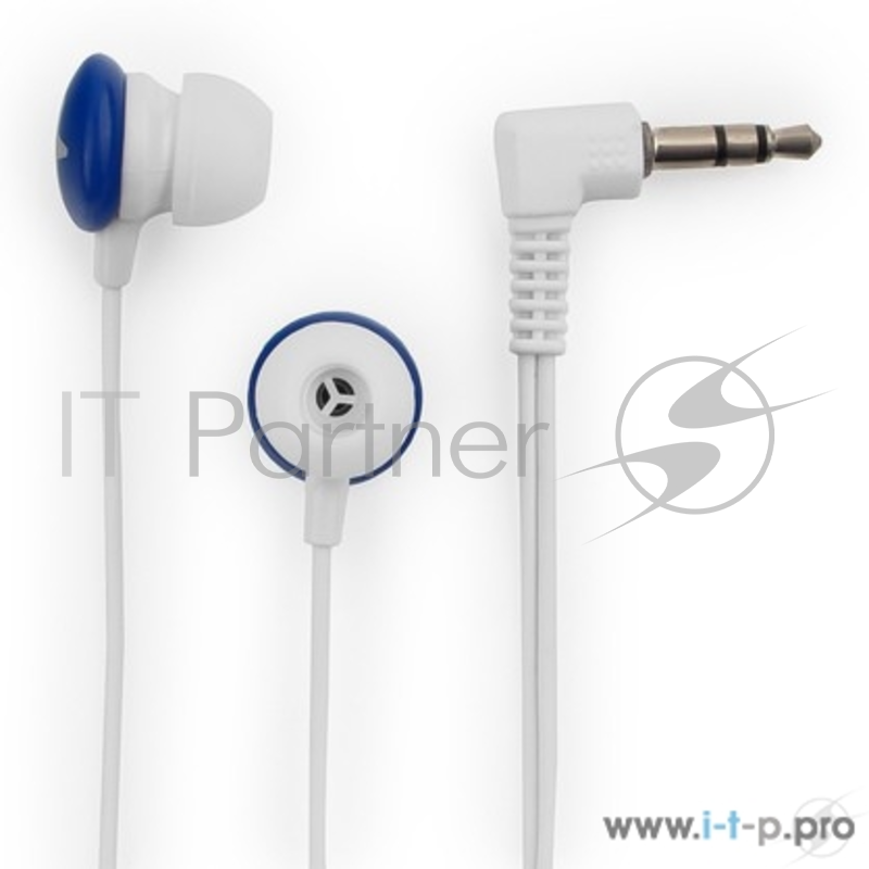 Наушники, микрофоны Гарнизон Наушники вставки Гарнизон GE-130B, синий
