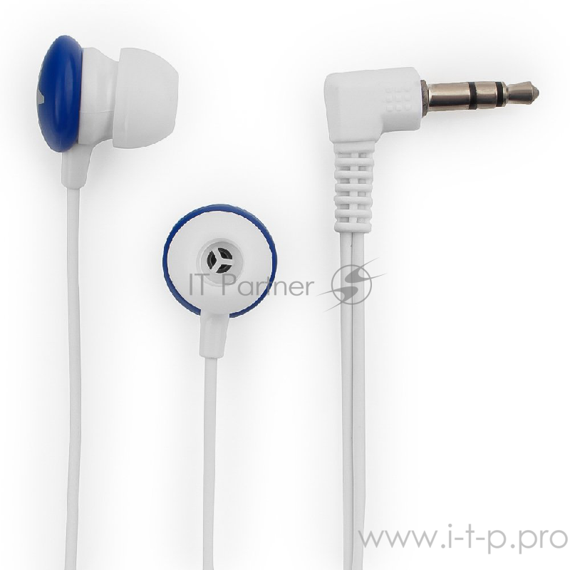 Наушники, микрофоны Гарнизон Наушники вставки Гарнизон GE-130B, синий