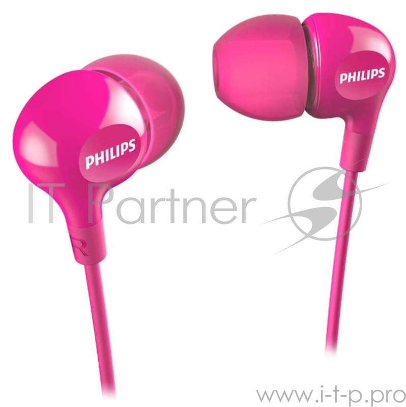 Наушники PHILIPS SHE3550PK, вкладыши, розовый, проводные