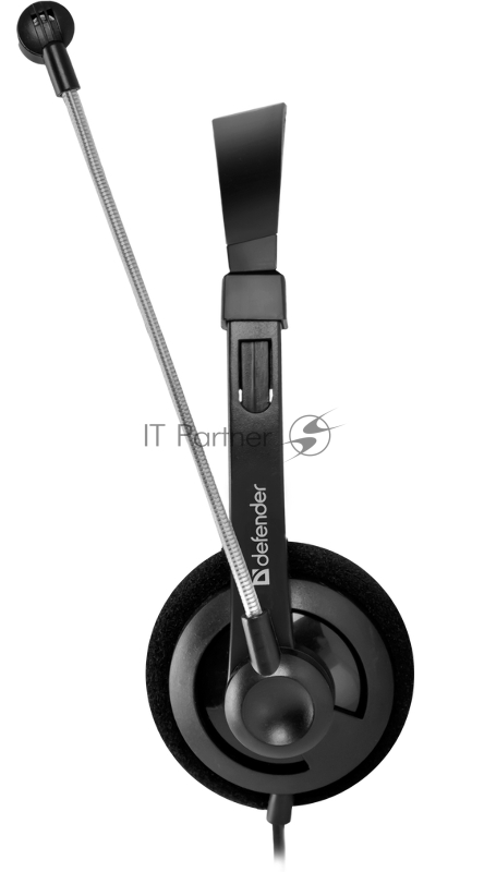 Наушники Defender Aura 104 черный, кабель 1,8 м 63104