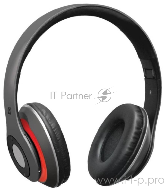 Наушники Defender FreeMotion B570 Красный + серый, Bluetooth 63570