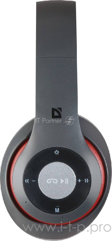 Наушники Defender FreeMotion B570 Красный + серый, Bluetooth 63570