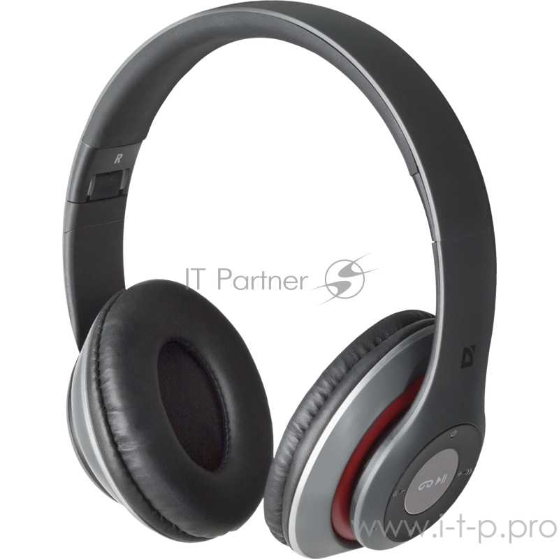 Наушники Defender FreeMotion B570 Красный + серый, Bluetooth 63570
