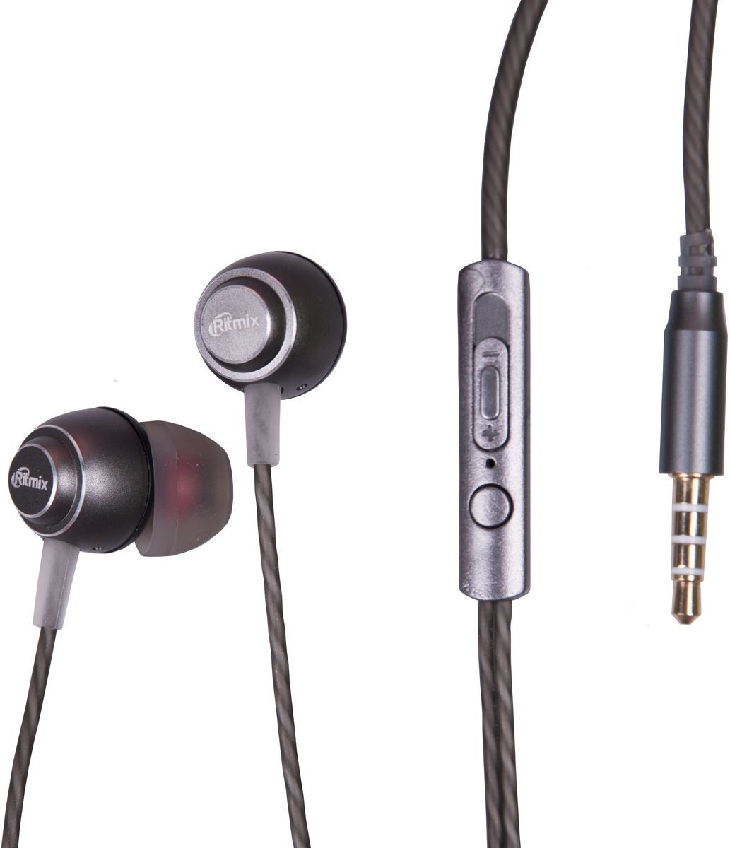 Наушники RITMIX RH-150M Space grey