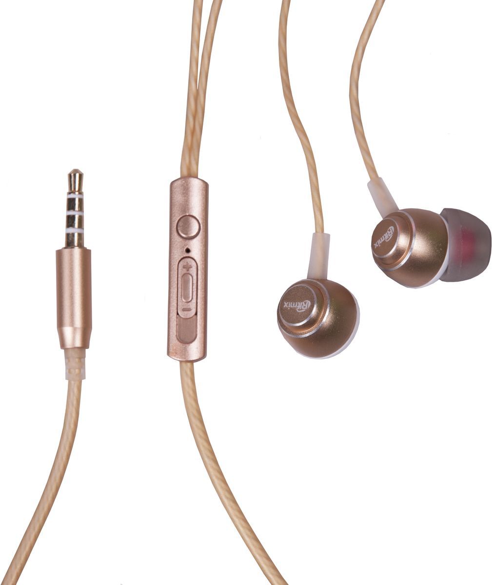 Наушники RITMIX RH-150M Gold