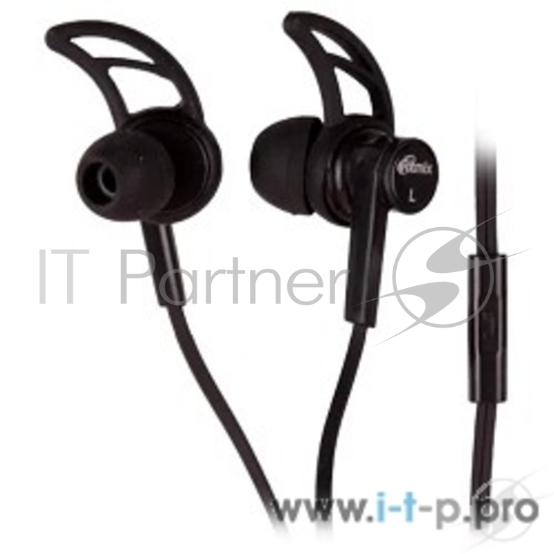 Наушники RITMIX RH-126M Black