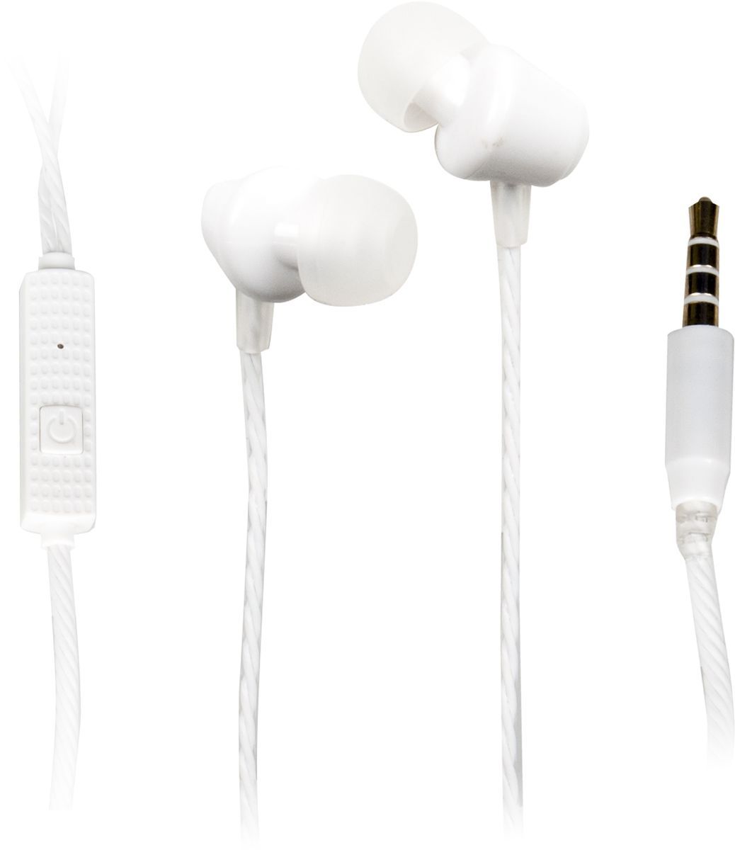 Наушники RITMIX RH-120M White