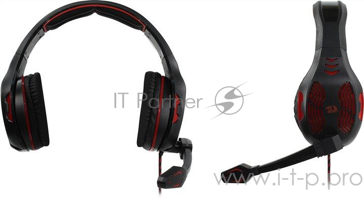 Наушники Defender Hardy USB, подсветка, кабель 2,3 м Redragon 64208