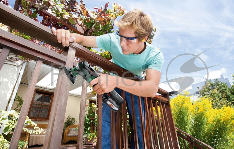 Многофункциональный инструмент Bosch AdvancedMulti18 зеленый/черный