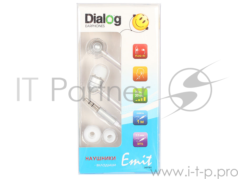 Наушники Наушники EP-F55 SILVER Dialog серебристая