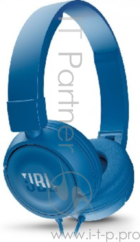 Наушники JBL T450, 32 Ом, синий