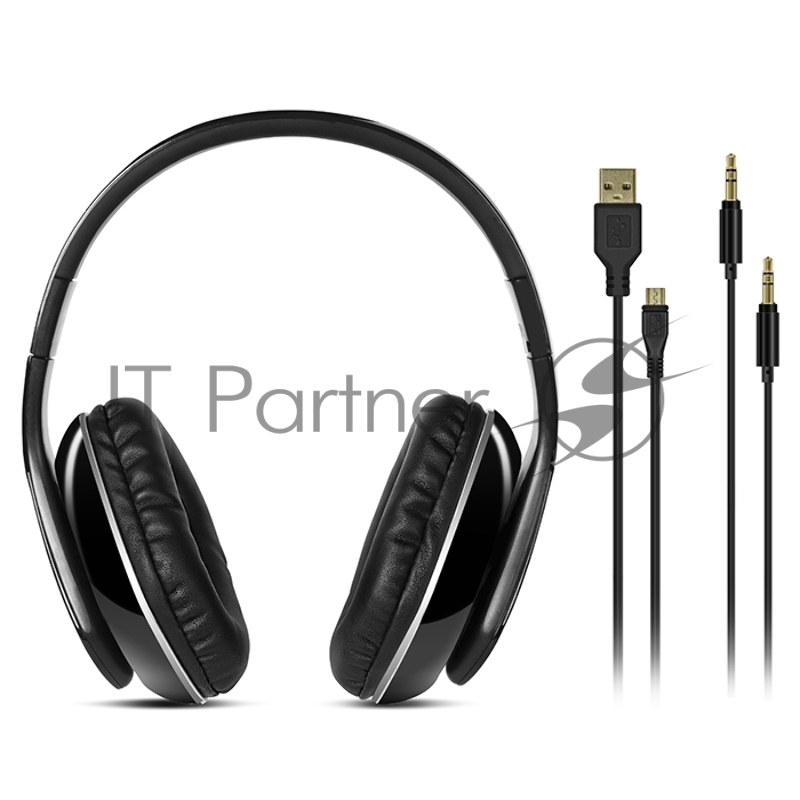 Наушники SVEN AP-B550MV черный {Bluetooth 4.1, Частотный диапазон наушников, Гц - 20 – 20 000, Чувствительность наушников, дБ - 106, Чувствительность микрофона - -58 ± 3}