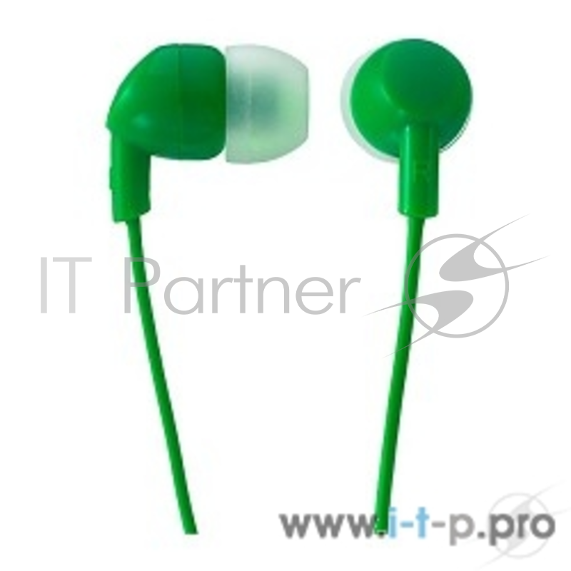 Наушники Perfeo PF-IPD-GRN наушники внутриканальные IPOD зелёные