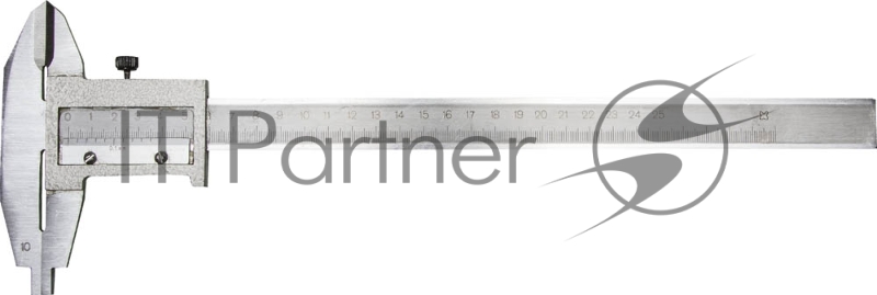 Зубр Штангенциркуль металлический тип 1, класс точности 2, 250мм, шаг 0,1мм 3445-250