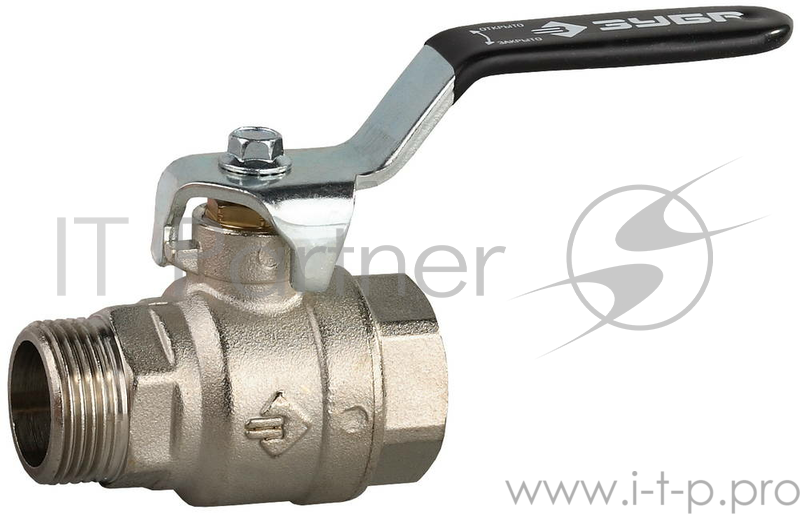 Зубр Кран шаровой полнопроходной