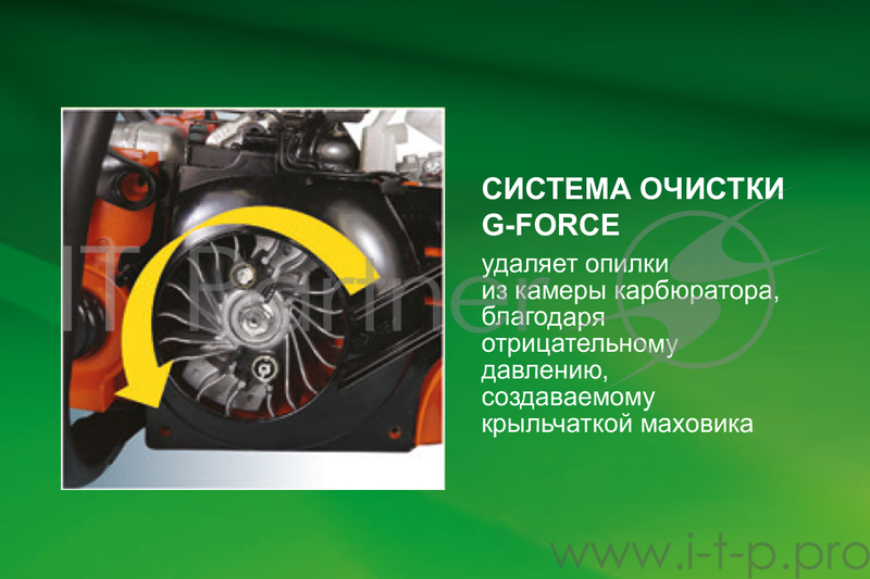 Бензопила ECHO CS-353ES 1.6кВт 34см3 шина 14'' цепь 3/8''-1.3мм-52 4кг