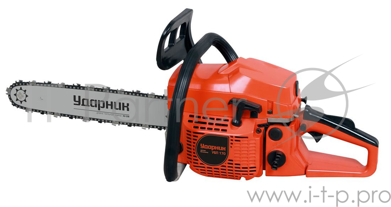 Бензопила УДАРНИК УБП 170 1.7кВт 2.3лс 16'' 0.325 45см3