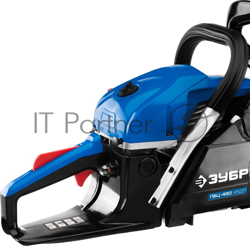 Бензопила ЗУБР ПБЦ-490 45ДП 2.2кВт 49 см3 12500об/мин шина45см праймер