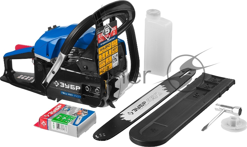 Бензопила ЗУБР ПБЦ-490 45ДП 2.2кВт 49 см3 12500об/мин шина45см праймер