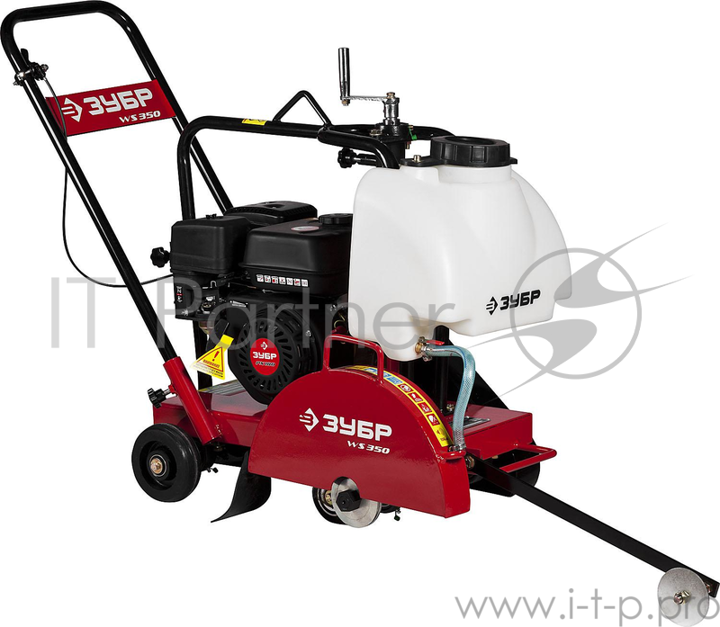 Швонарезчик ЗУБР ЗШБ-350 бензиновый рез 115мм диск 300 - 350 (25.4)мм бак 4.8кВт 83кг