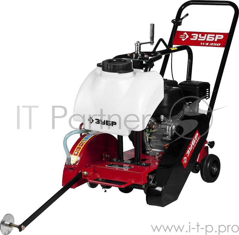 Швонарезчик ЗУБР ЗШБ-350 бензиновый рез 115мм диск 300 - 350 (25.4)мм бак 4.8кВт 83кг