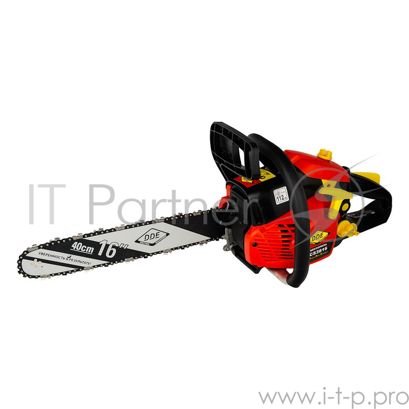 Бензопила DDE CS3816 37.2 куб.см. 1.56кВт/2л.с. 4.2 кг. 40см