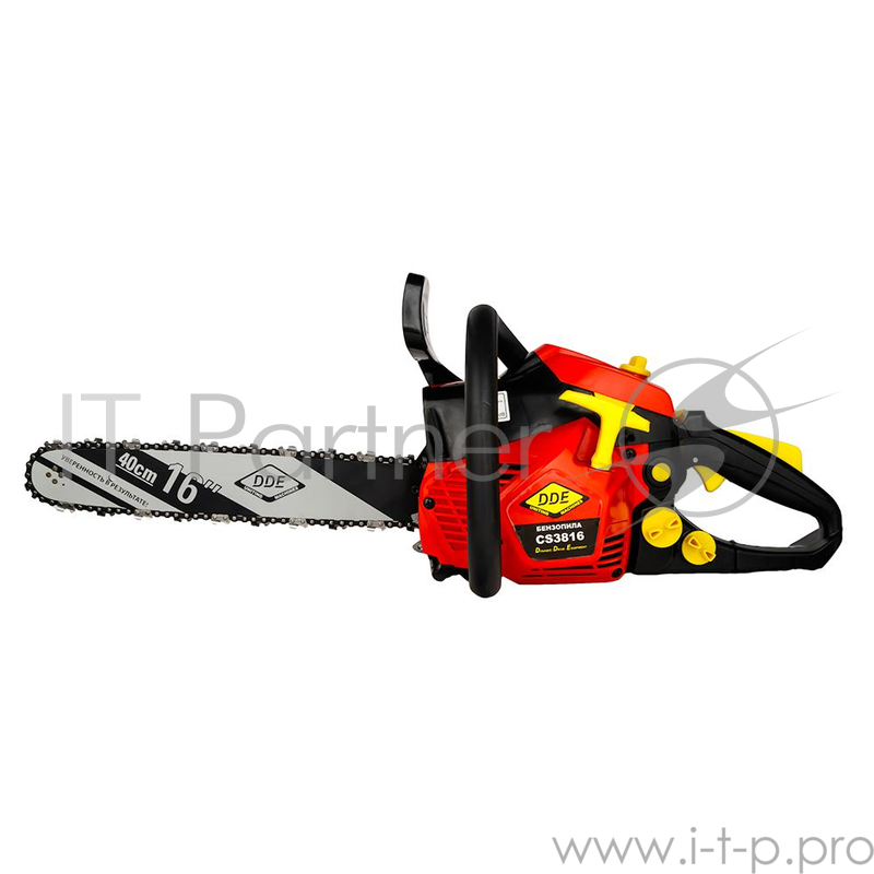 Бензопила DDE CS3816 37.2 куб.см. 1.56кВт/2л.с. 4.2 кг. 40см