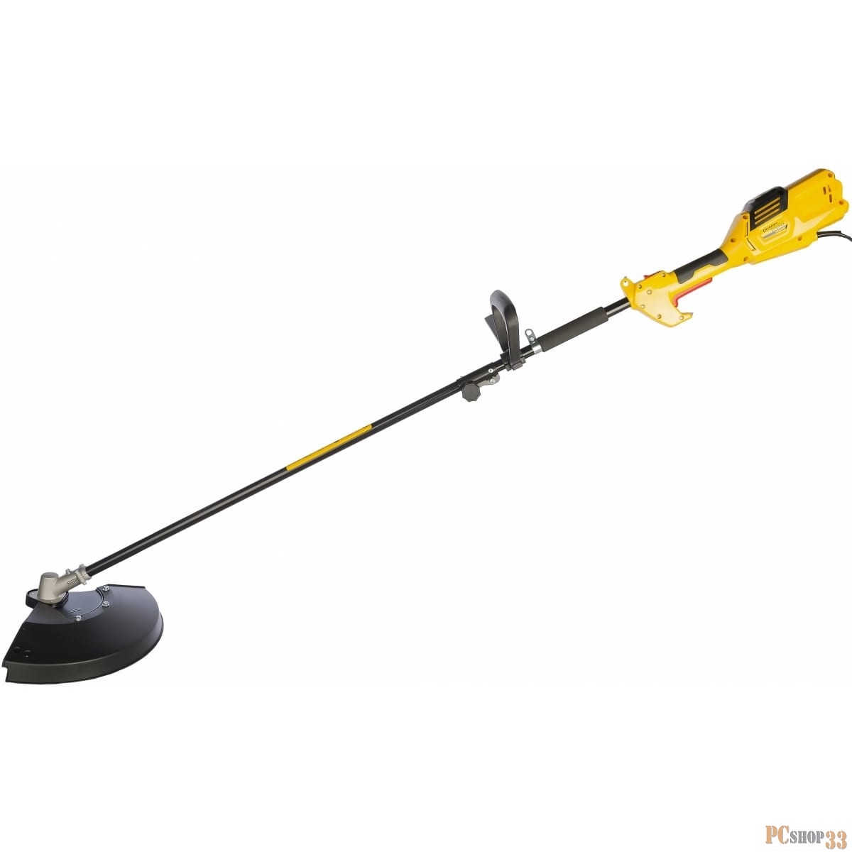 Триммер CHAMPION ET1004A 1000Вт 42/23см верхний двиг., прямая разъемная штанга 4кг фреза