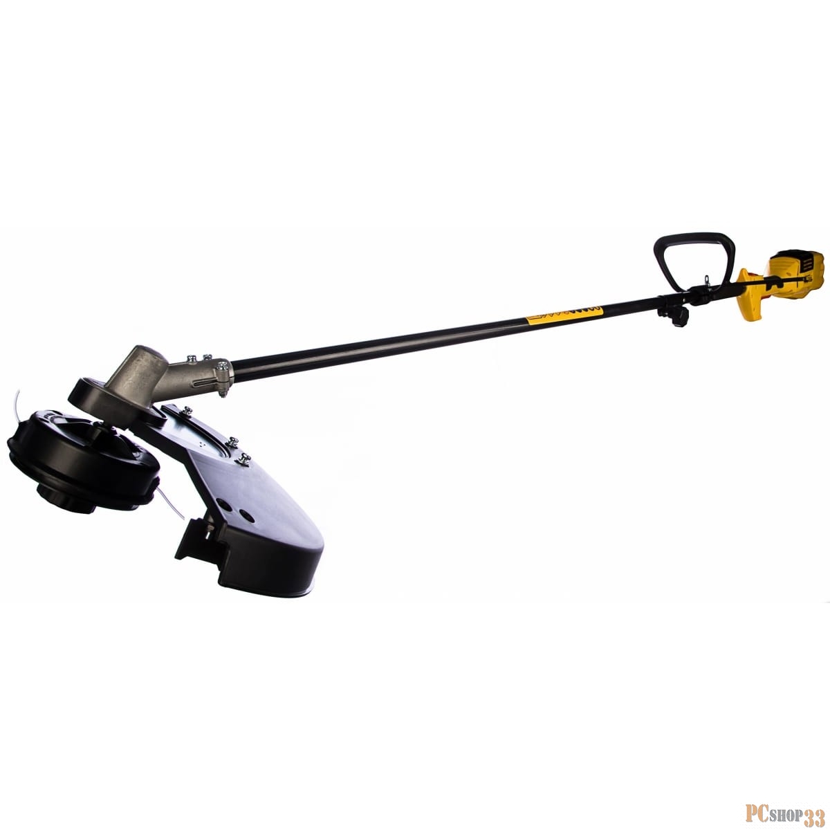 Триммер CHAMPION ET1200A 1200Вт 43/23см верхний двиг., прямая разъемная штанга 5.7кг фреза